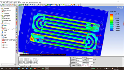 Optimalizácia prietokového kanála chladiča chladeného kvapalinou